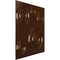 Ekena Millwork 19 5/8in. W x 19 5/8in. H Reece EnduraWall Decorative 3D Wall Panel Covers 2.67 Sq. Ft. WP20X20RECDC - alternate 4